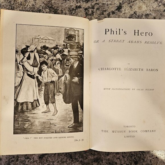 Phil's Hero or A Street Arab's Resolve by Charlotte Elizabeth Baron - Picture 3 of 7